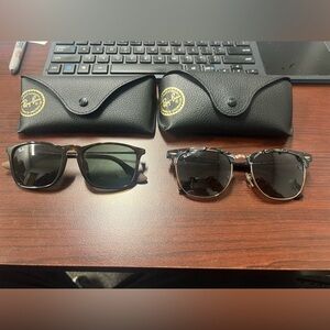 Ray-Ban Brown and turquoise tortoise shell Sunglasses Duo